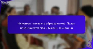 Изкуствен интелект в образованието: Ползи, предизвикателства и бъдещи тенденции