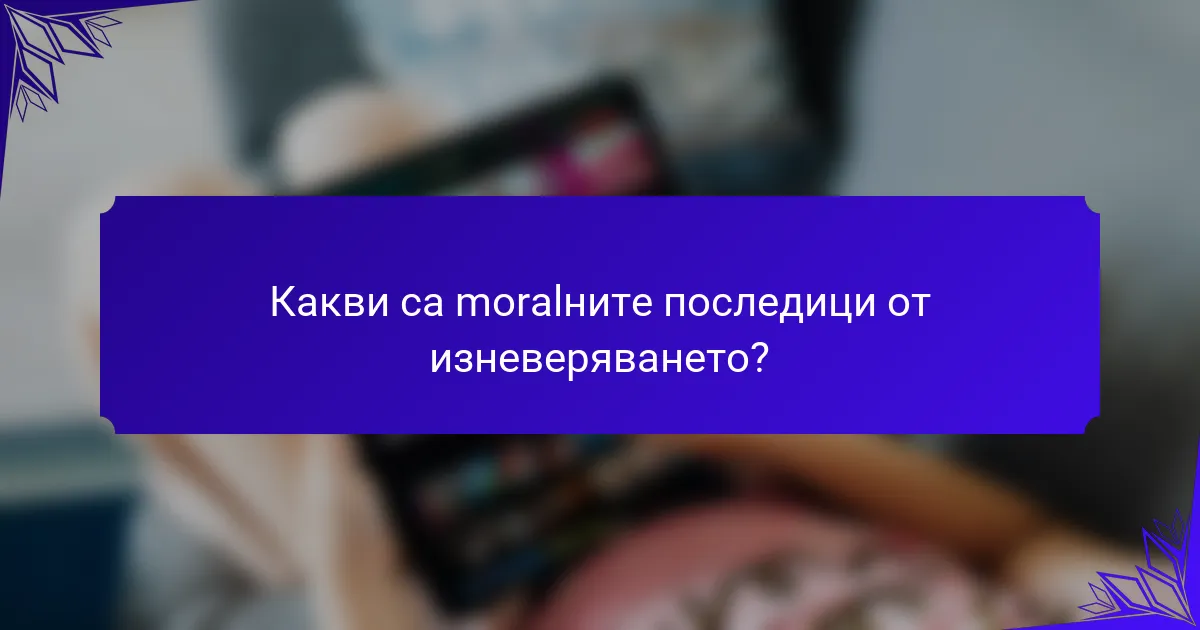 <h2>Изневеряването грях ли е? Изследване на моралните последици, психологическото обусловяване и съвременните отношения</h2>